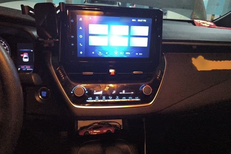 Used Toyota Levin 2022 185T CVT Luxury Edition Audio And AC Panel