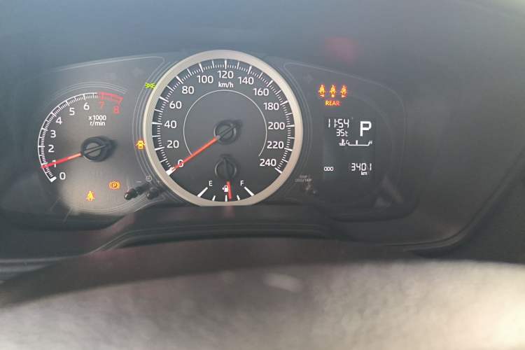 Used Toyota Levin 2022 TNGA 1.5L CVT Progressive Edition Odometer Close Up