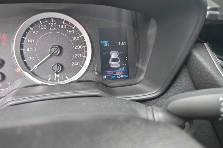 Used Toyota Levin 2022 185T CVT Sport Edition Odometer Close Up