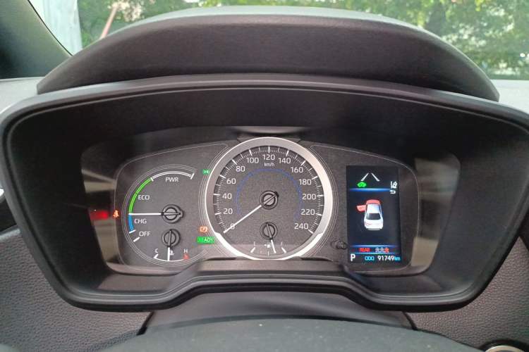 Used Toyota Levin 2022 Dual-Engine 1.8H E-CVT Luxury Edition Odometer Close Up