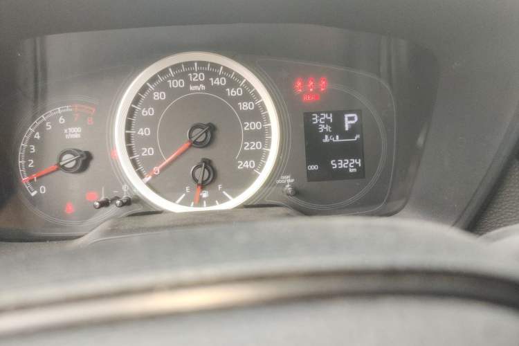 Used Toyota Levin 2022 TNGA 1.5L CVT Progressive Edition Odometer Close Up