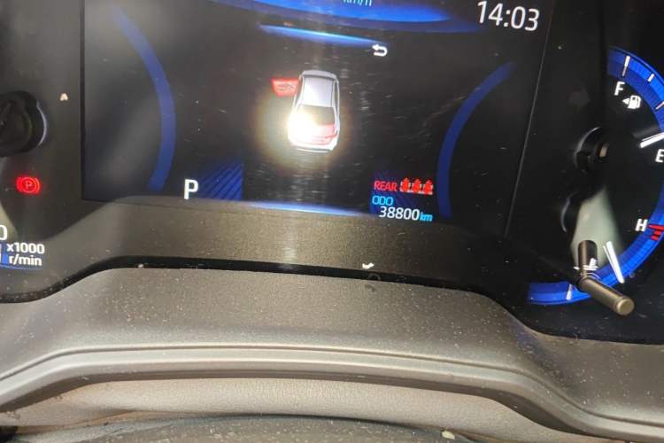 Used Toyota Levin 2022 TNGA 1.5L CVT Progressive Edition Odometer Close Up