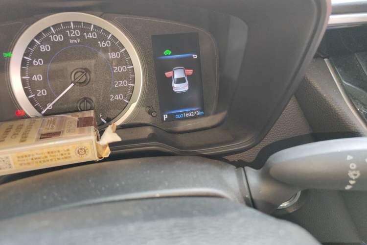 Used Toyota Levin 2022 Dual-Engine 1.8H E-CVT Luxury Edition Odometer Close Up