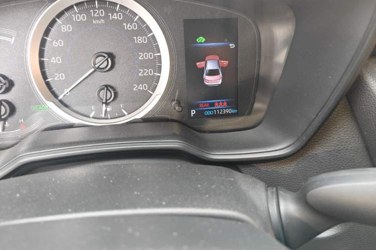 Used Toyota Levin 2022 Dual-Motor 1.8H E-CVT Leading Edition Odometer Close Up