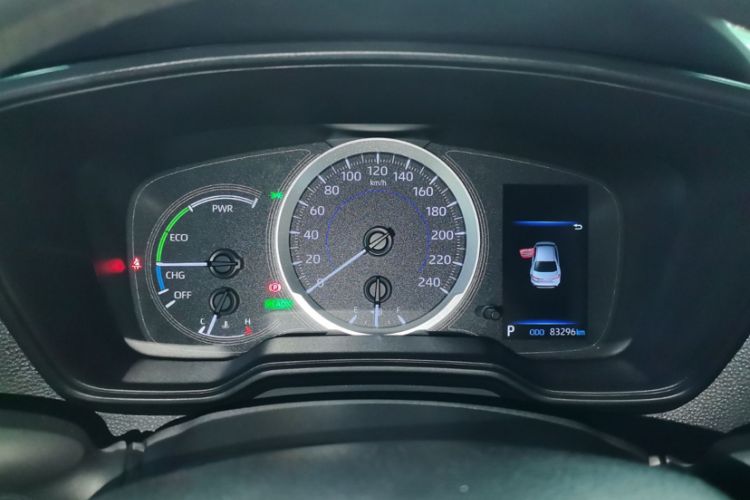 Used Toyota Levin 2022 Dual-Motor 1.8H E-CVT Leading Edition Odometer Close Up
