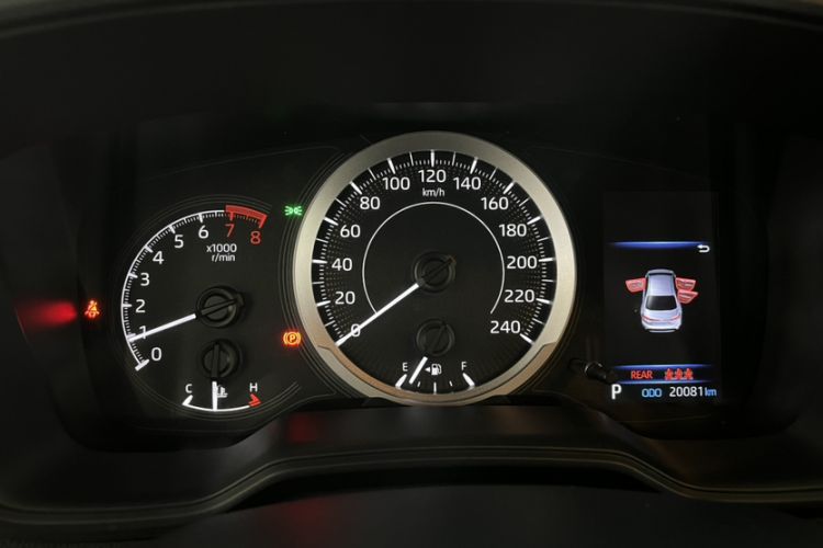 Used Toyota Levin 2022 TNGA 1.5L CVT Leading Edition Odometer Close Up