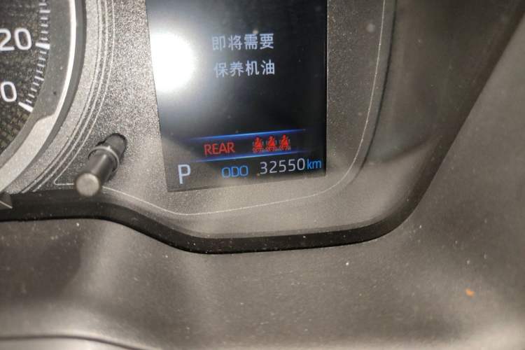 Used Toyota Levin 2022 185T CVT Luxury Edition Odometer Close Up