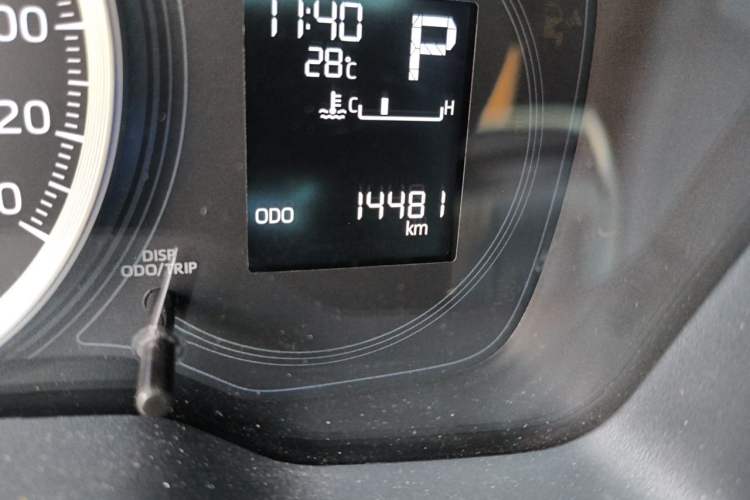 Used Toyota Levin 2022 TNGA 1.5L CVT Progressive Edition Odometer Close Up