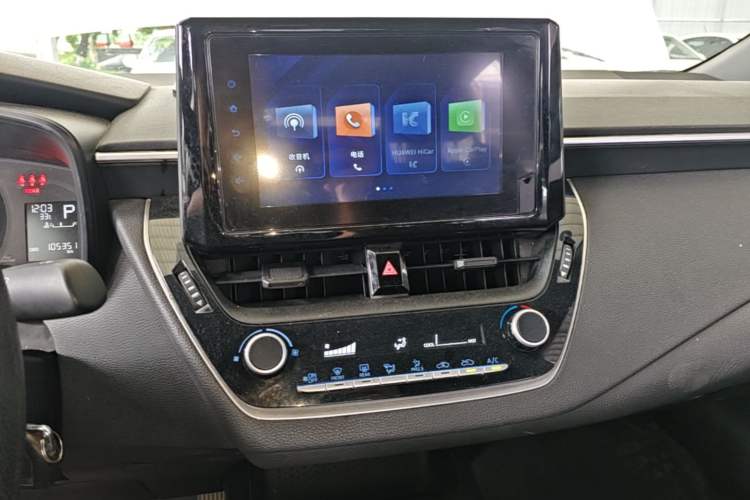 Used Toyota Levin 2022 Facelift TNGA 1.5L CVT Progressive Edition Audio And AC Panel