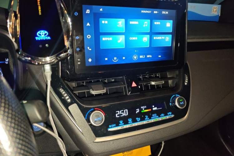 Used Toyota Levin 2022 Dual-Motor 1.8H E-CVT Sport Edition Audio And AC Panel