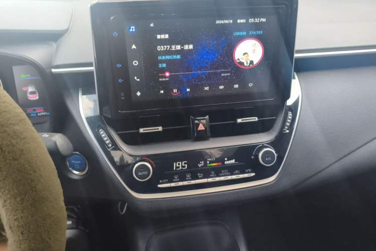 Used Toyota Levin 2022 Dual-Motor 1.8H E-CVT Sport Edition Audio And AC Panel