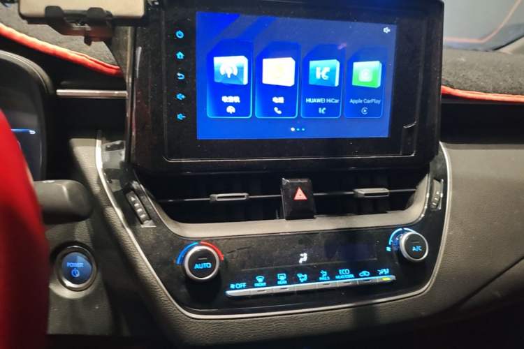 Used Toyota Levin 2022 Dual-Motor 1.8H E-CVT Progressive Edition Audio And AC Panel