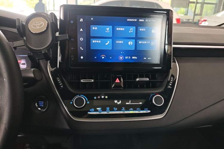 Used Toyota Levin 2022 185T CVT Luxury Edition Audio And AC Panel