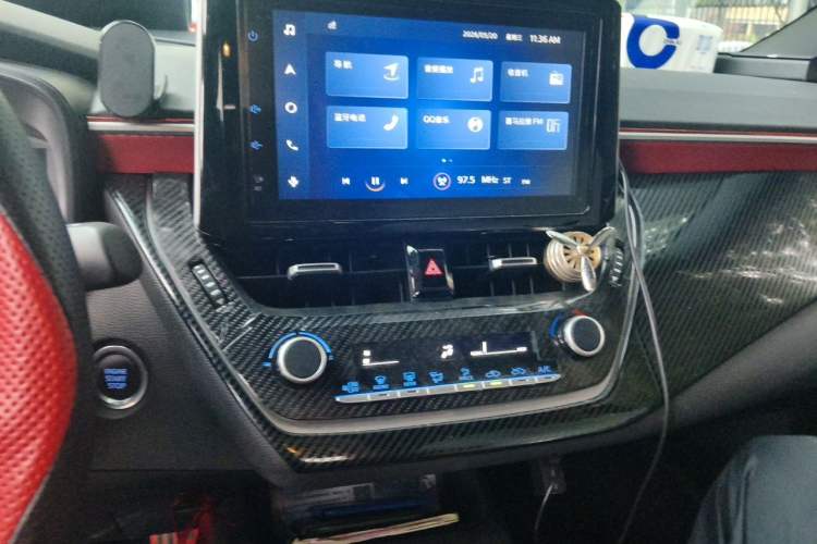 Used Toyota Levin 2022 185T CVT Sport Edition Audio And AC Panel