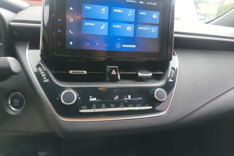 Used Toyota Levin 2022 185T CVT Luxury Edition Audio And AC Panel