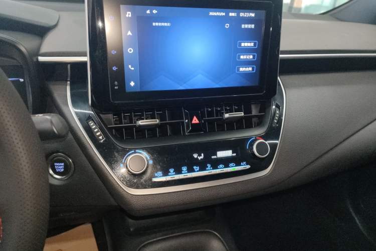 Used Toyota Levin 2022 185T CVT Luxury Edition Audio And AC Panel