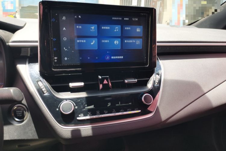 Used Toyota Levin 2022 185T CVT Sport Edition Audio And AC Panel