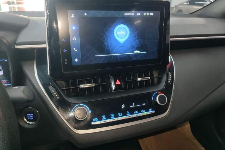 Used Toyota Levin 2022 185T CVT Luxury Edition Audio And AC Panel