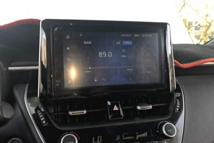 Used Toyota Levin 2022 Dual-Engine 1.8H E-CVT Luxury Edition Audio And AC Panel