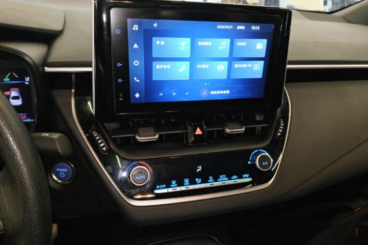 Used Toyota Levin 2022 Dual-Motor 1.8H E-CVT Sport Edition Audio And AC Panel