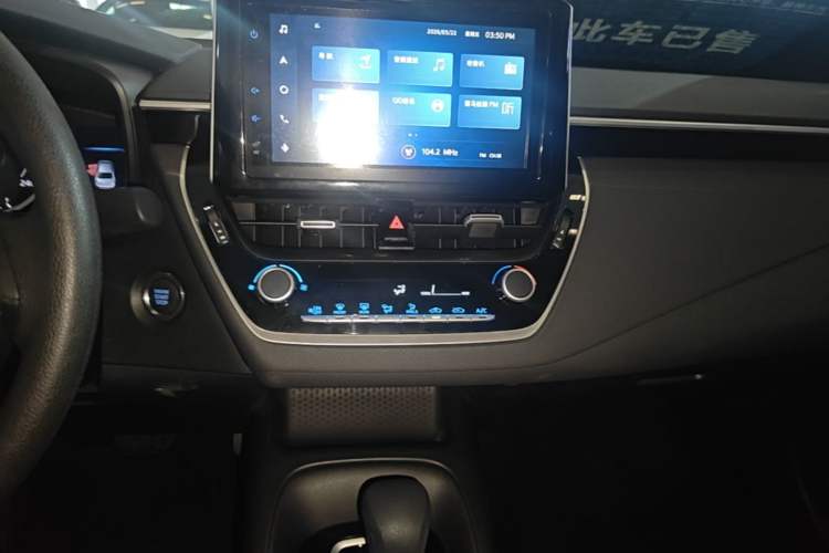 Used Toyota Levin 2022 185T CVT Luxury Edition Audio And AC Panel