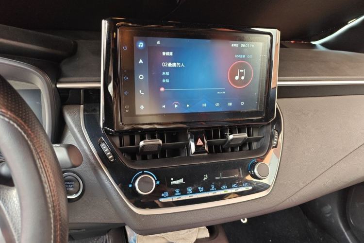 Used Toyota Levin 2022 185T CVT Luxury Edition Audio And AC Panel