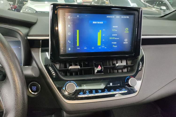 Used Toyota Levin 2022 185T CVT Luxury Edition Audio And AC Panel