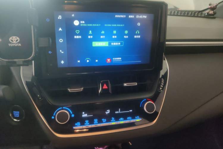 Used Toyota Levin 2022 185T CVT Luxury Edition Audio And AC Panel