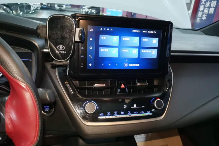 Used Toyota Levin 2022 185T CVT Luxury Edition Audio And AC Panel