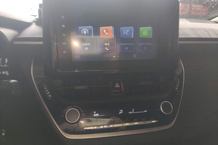 Used Toyota Levin 2022 Facelift TNGA 1.5L CVT Progressive Edition Audio And AC Panel