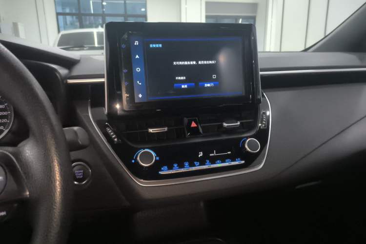 Used Toyota Levin 2022 185T CVT Luxury Edition Audio And AC Panel