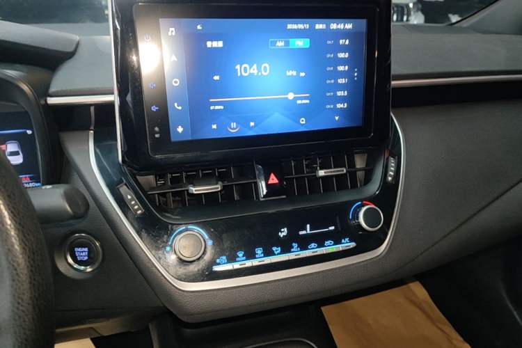 Used Toyota Levin 2022 185T CVT Luxury Edition Audio And AC Panel