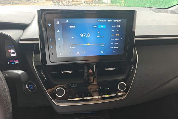 Used Toyota Levin 2022 185T CVT Luxury Edition Audio And AC Panel