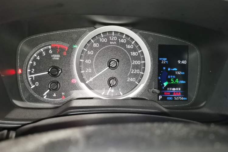 Used Toyota Levin 2022 185T CVT Luxury Edition Instrument Cluster