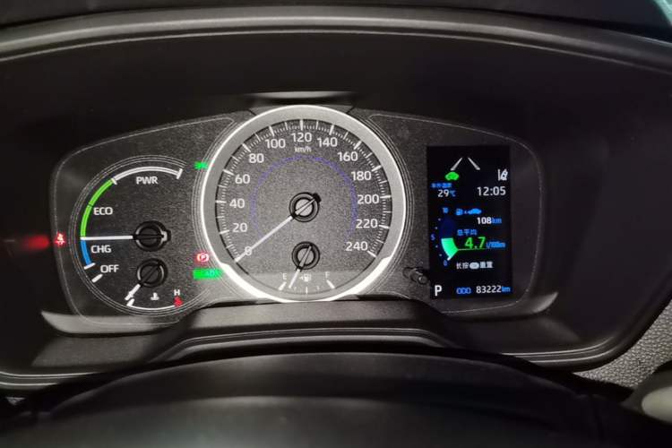 Used Toyota Levin 2022 Dual-Engine 1.8H E-CVT Luxury Edition Instrument Cluster