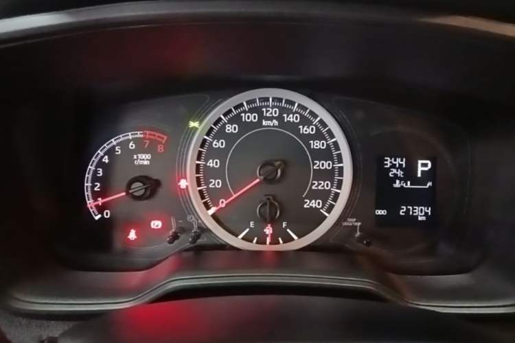 Used Toyota Levin 2022 Facelift TNGA 1.5L CVT Progressive Edition Instrument Cluster