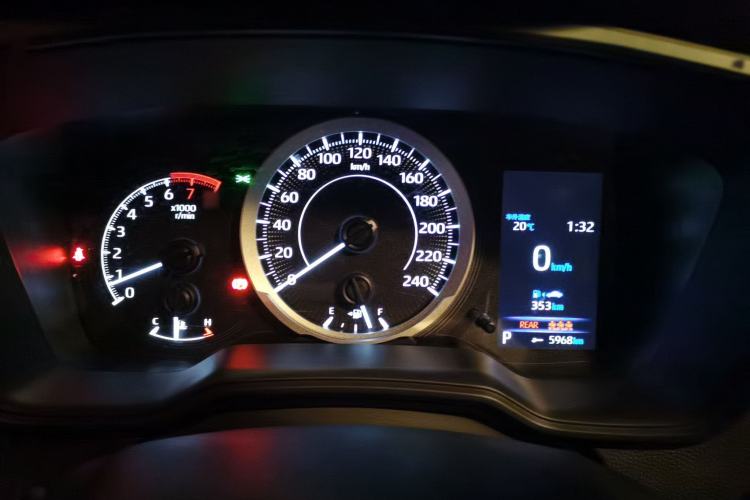 Used Toyota Levin 2022 185T CVT Luxury Edition Instrument Cluster