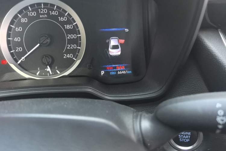 Used Toyota Levin 2022 185T CVT Sport Edition Odometer Close Up