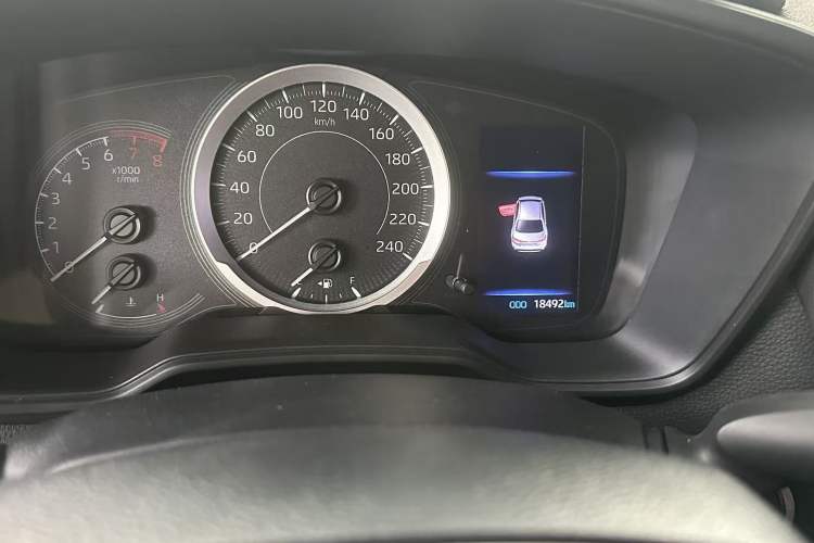 Used Toyota Levin 2022 185T CVT Sport Edition Odometer Close Up