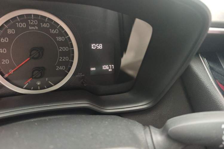 Used Toyota Levin 2022 Facelift TNGA 1.5L CVT Progressive Edition Odometer Close Up