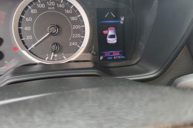 Used Toyota Levin 2022 185T CVT Luxury Edition Odometer Close Up