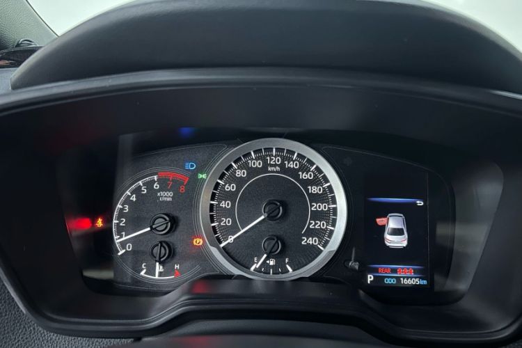 Used Toyota Levin 2022 185T CVT Luxury Edition Odometer Close Up
