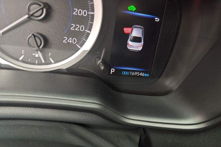 Used Toyota Levin 2022 Dual-Motor 1.8H E-CVT Sport Edition Odometer Close Up