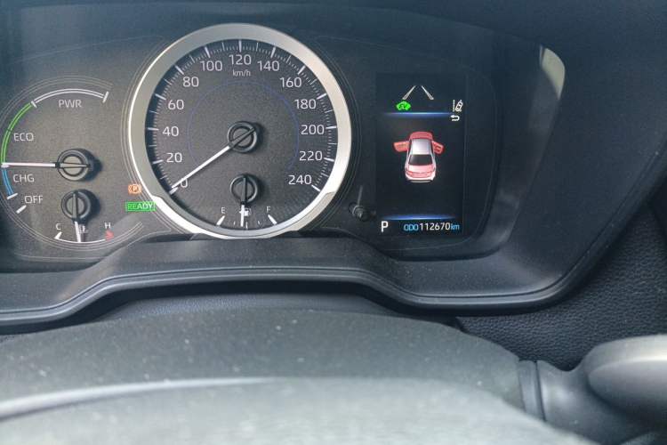 Used Toyota Levin 2022 Dual-Motor 1.8H E-CVT Leading Edition Odometer Close Up
