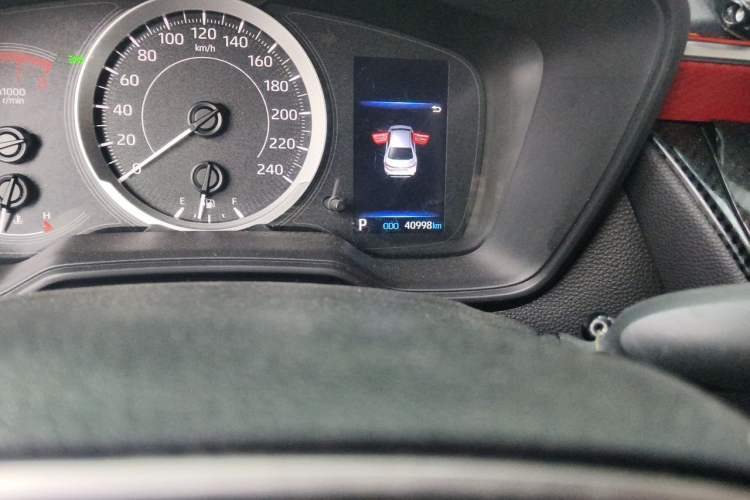 Used Toyota Levin 2022 185T CVT Sport Edition Odometer Close Up