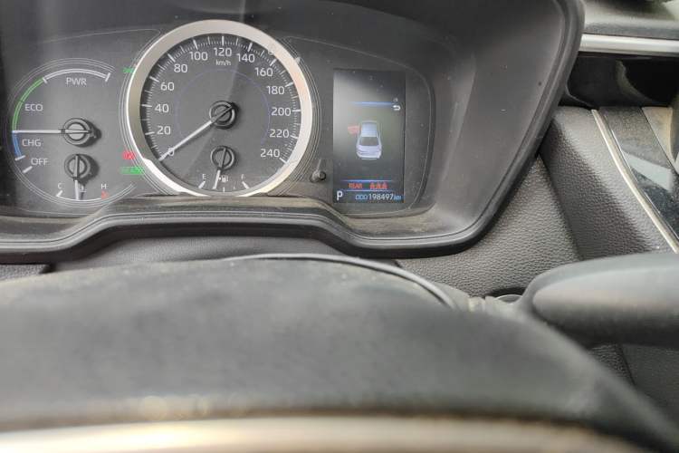 Used Toyota Levin 2022 Dual-Engine 1.8H E-CVT Luxury Edition Odometer Close Up