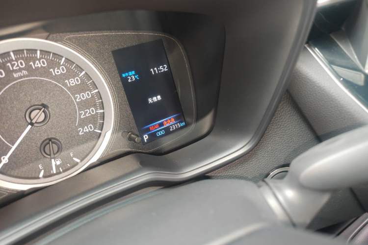 Used Toyota Levin 2022 185T CVT Sport Edition Odometer Close Up