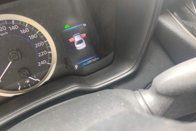 Used Toyota Levin 2022 Dual-Motor 1.8H E-CVT Tech Edition Odometer Close Up