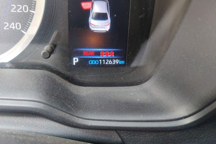 Used Toyota Levin 2022 Dual-Motor 1.8H E-CVT Sport Edition Odometer Close Up