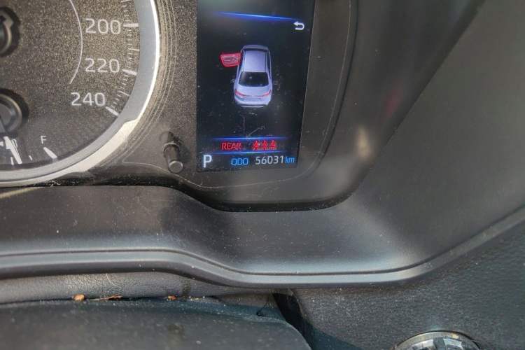Used Toyota Levin 2022 185T CVT Luxury Edition Odometer Close Up